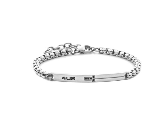 Bracelet 4US: Cesare Paciotti Homme in Acier 4UBR8540 - 4UBR8540